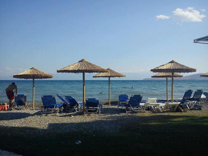 Nafsika Beach Delphi-Itea Exterior foto